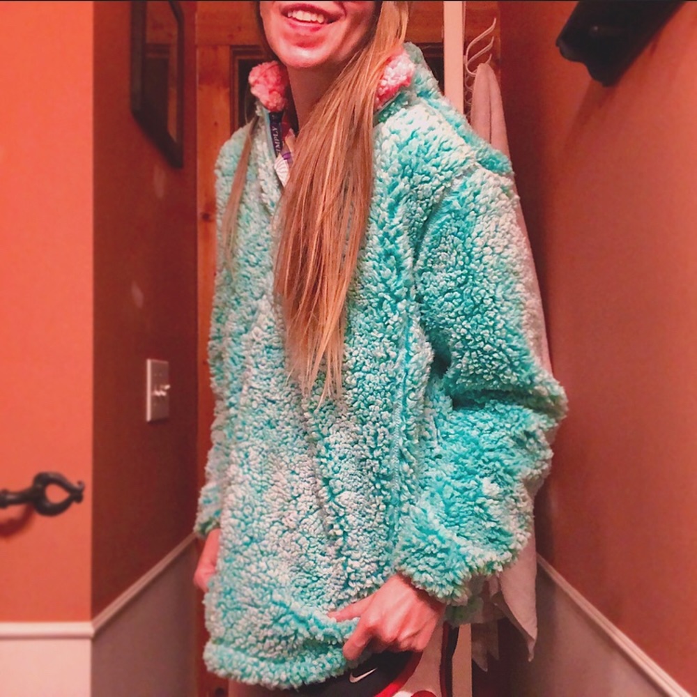 💕 Simply Southern Teal Sherpa